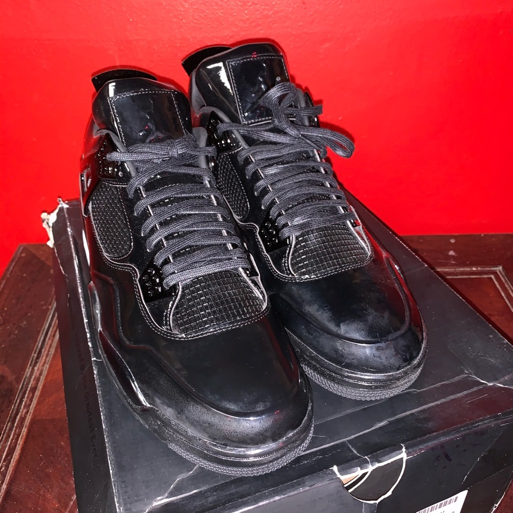 Air Jordan 11lab4 black patent never worn